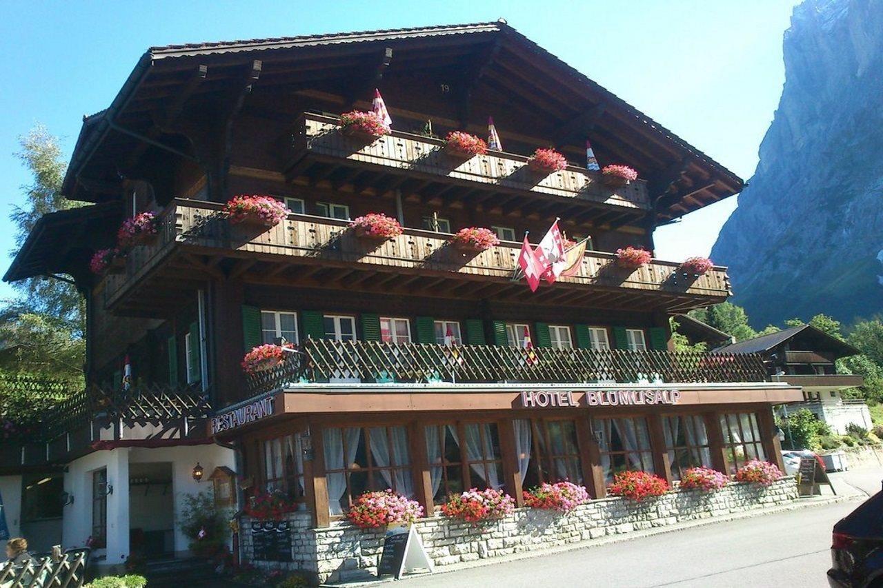 Hotel Bluemlisalp à Kandersteg Extérieur photo